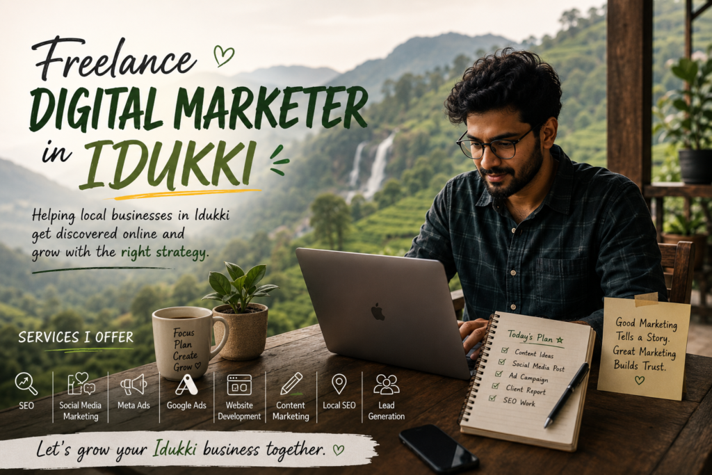 freelance digital marketer idukki